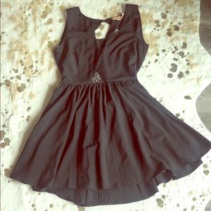 Keepsake The Label black and lace dress
